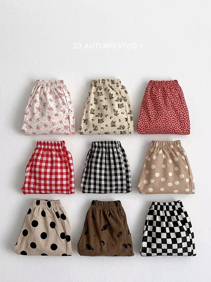 Fall Pattern Pants