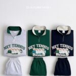 Tennis Anorak Top Bottom Set