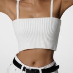 Crop Rib Knit Top