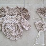 Puff Bodysuit Bonnet Set