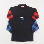 Half Check Tee