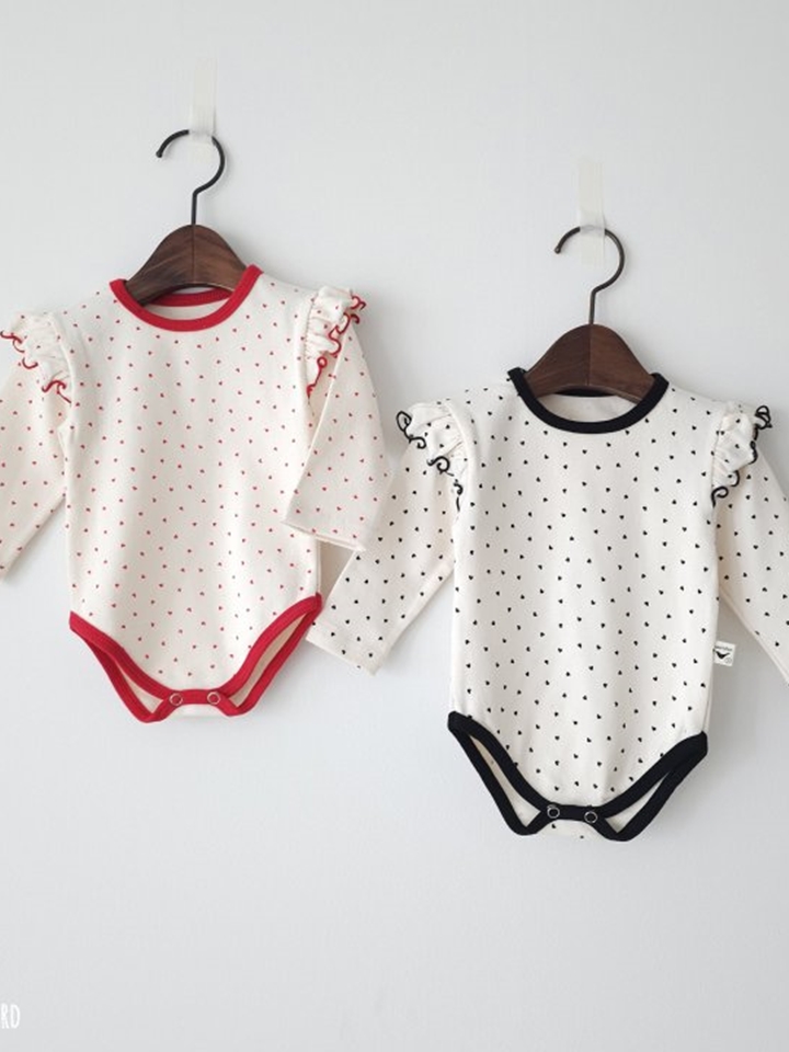 Heart Frill Bodysuit