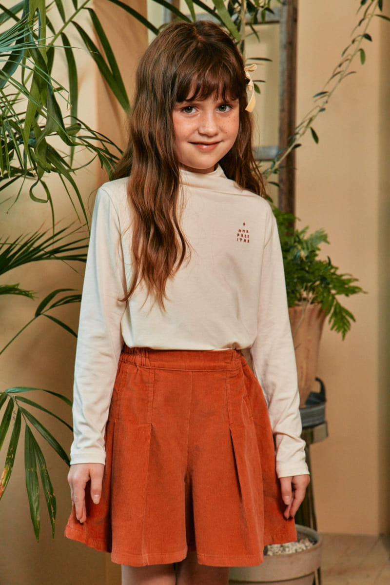 A-Market - Korean Children Fashion - #Kfashion4kids - Corduroy Skirt Pants - 9