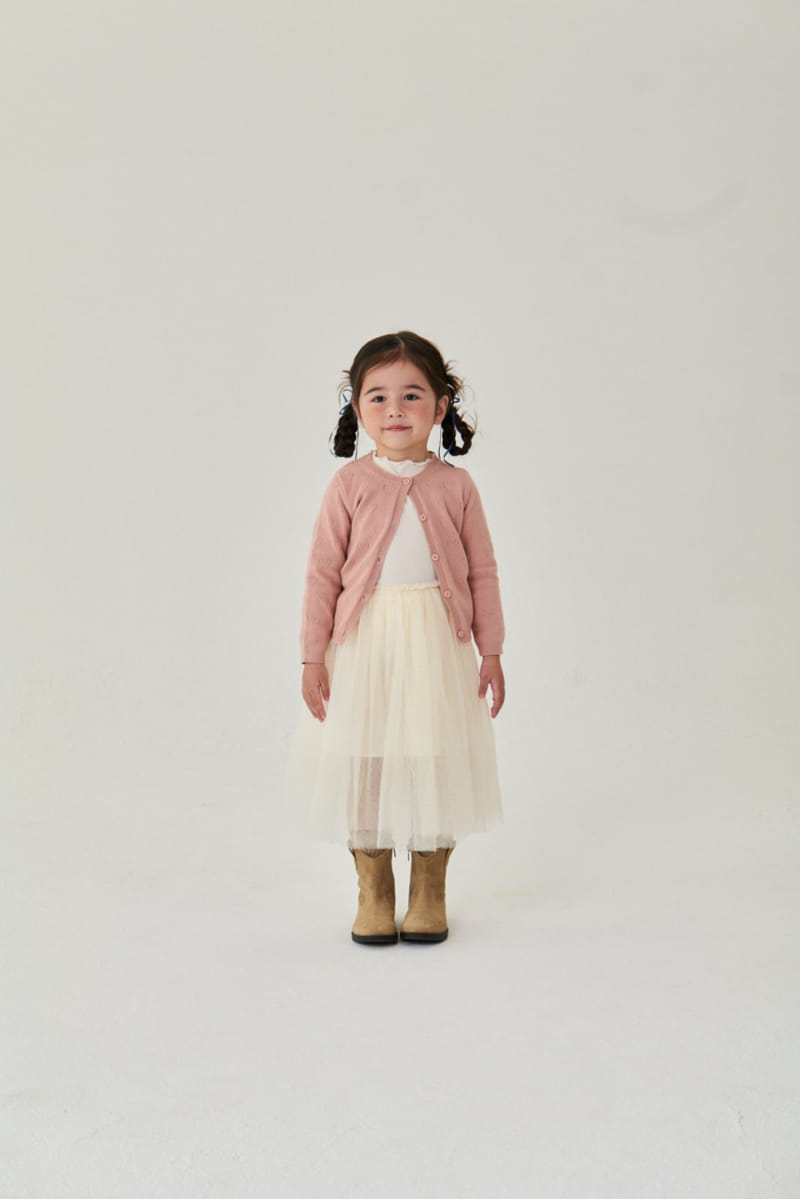 A-Market - Korean Children Fashion - #Kfashion4kids - Shine Mesh Skirt - 7