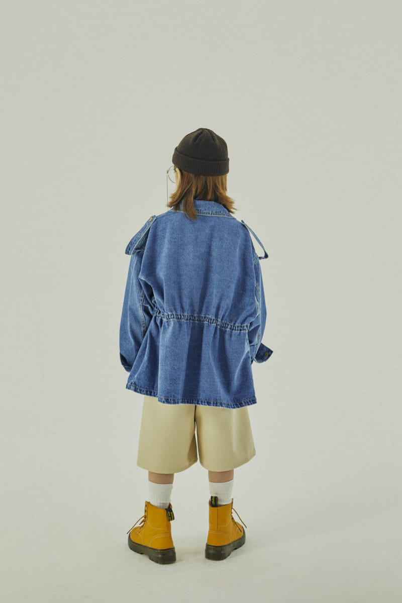 A-Market - Korean Children Fashion - #Kfashion4kids - Denim Jackett - 3