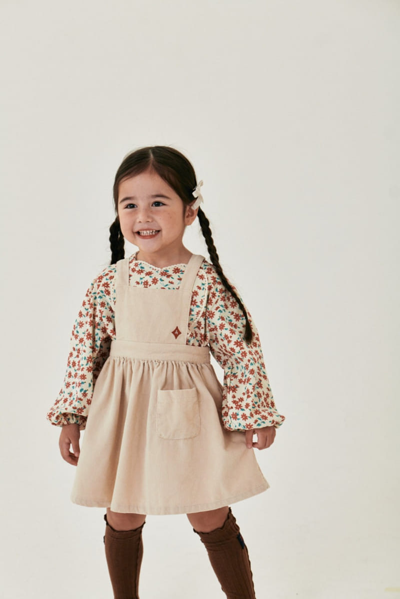 A-Market - Korean Children Fashion - #childofig - Dia Dungarees Skirt - 6