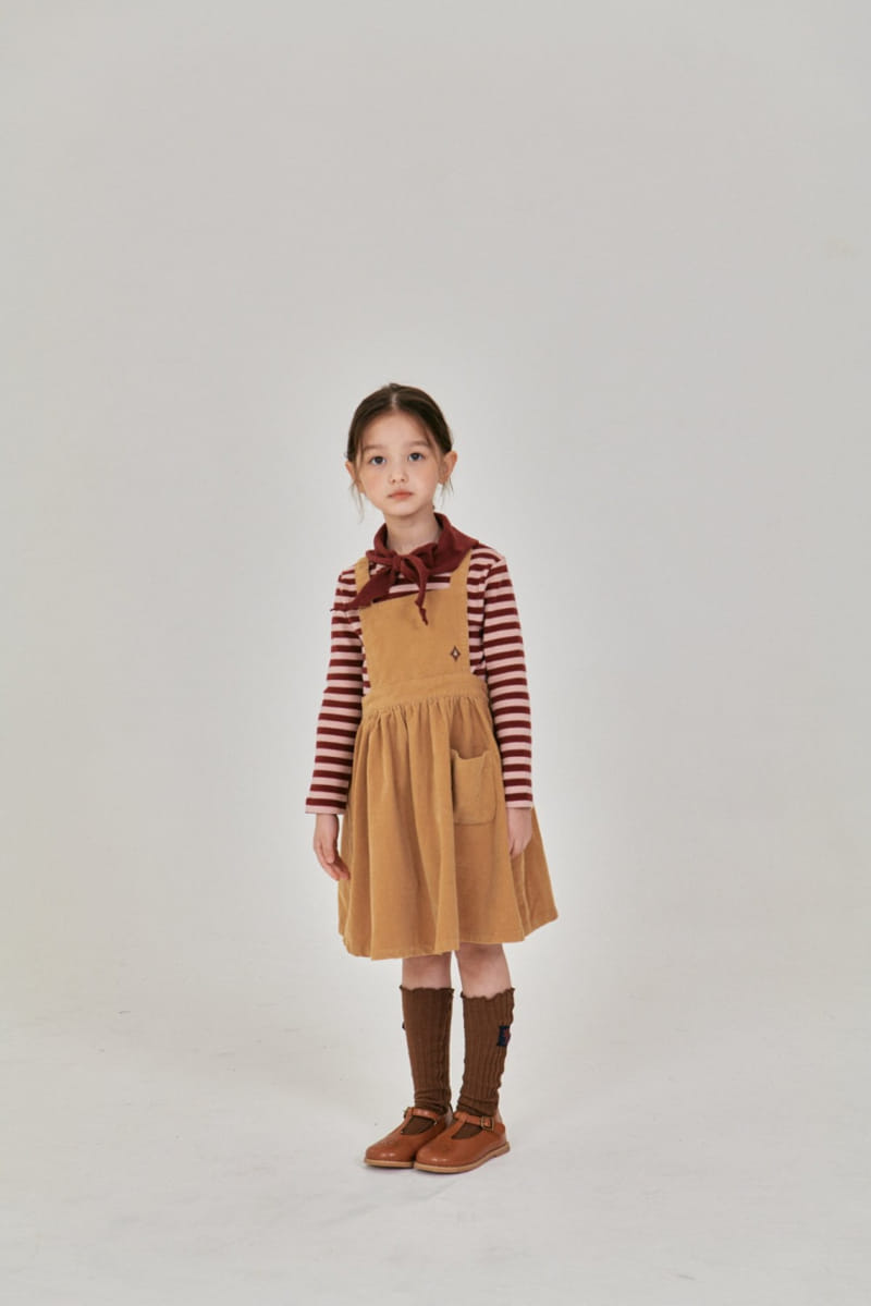 A-Market - Korean Children Fashion - #childofig - Dia Dungarees Skirt - 7