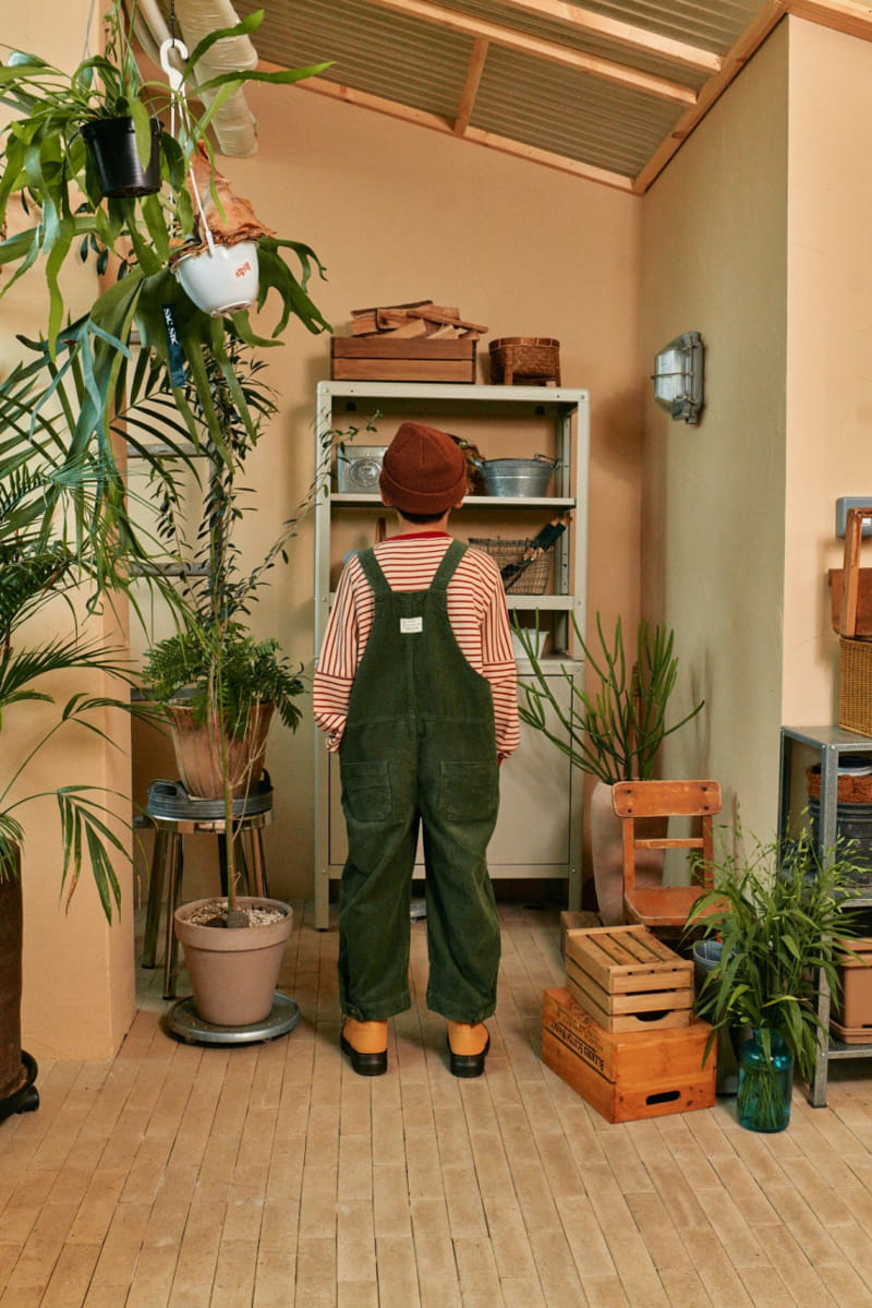 A-Market - Korean Children Fashion - #childofig - Corduroy Overalls - 5