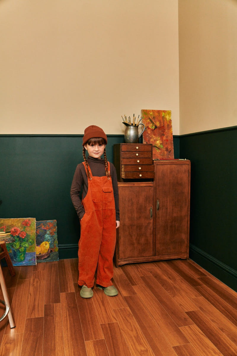 A-Market - Korean Children Fashion - #childofig - Corduroy Overalls - 6