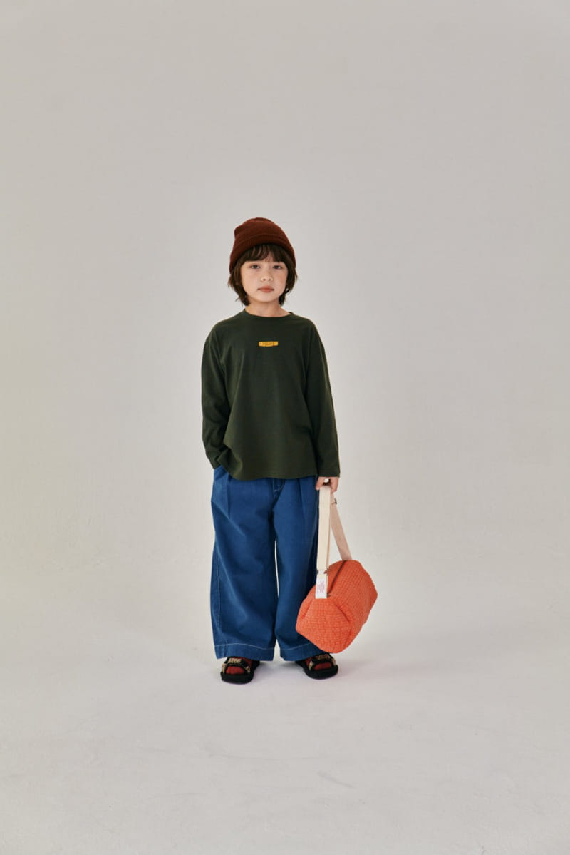 A-Market - Korean Children Fashion - #childofig - Stitch Pants - 2