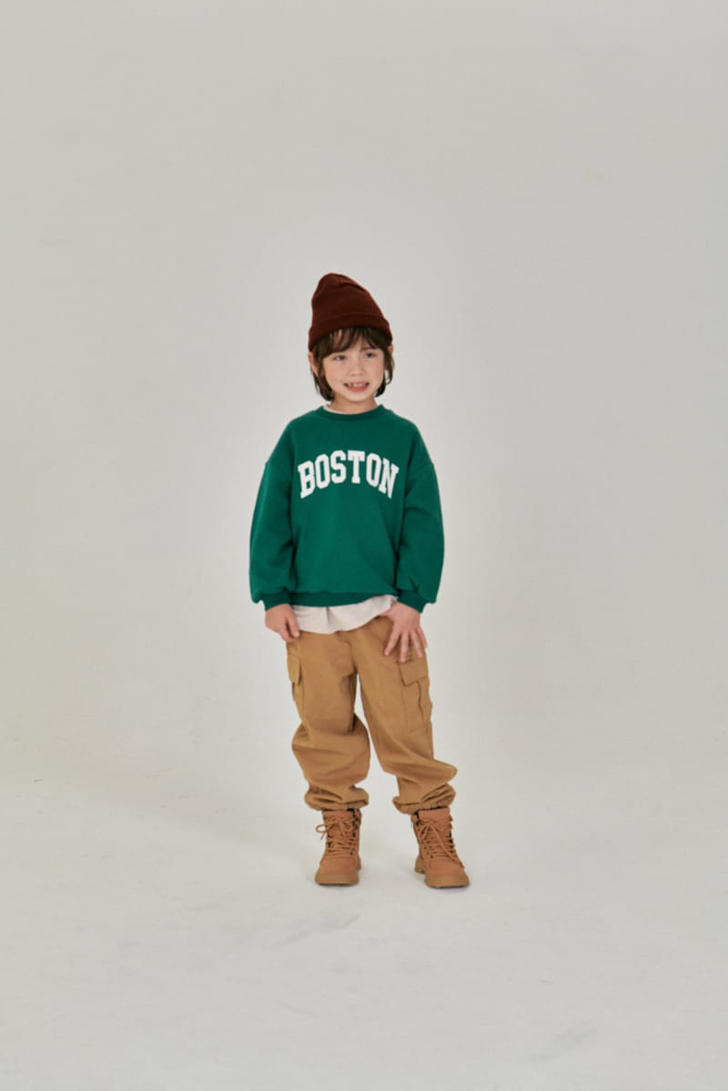 A-Market - Korean Children Fashion - #childofig - Boston Sweatshirt - 2