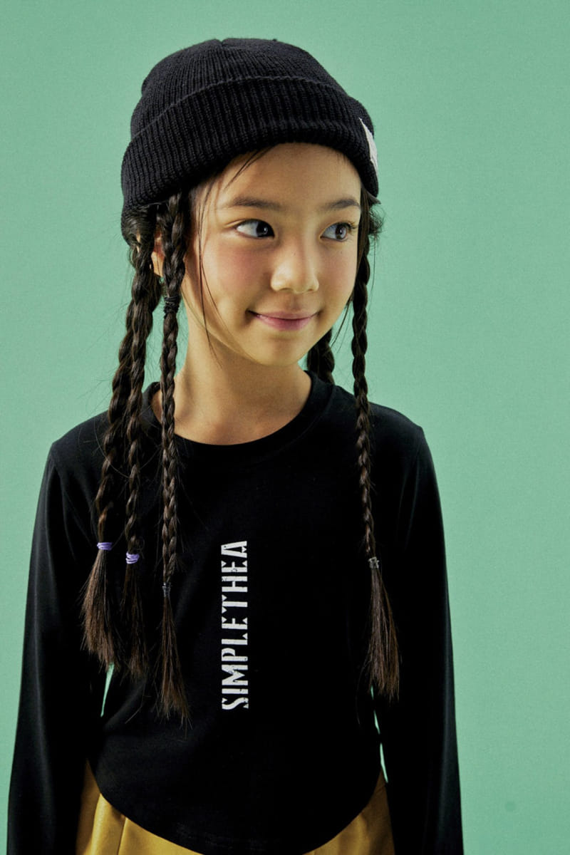 A-Market - Korean Children Fashion - #childofig - Simple A Crop Tee - 12