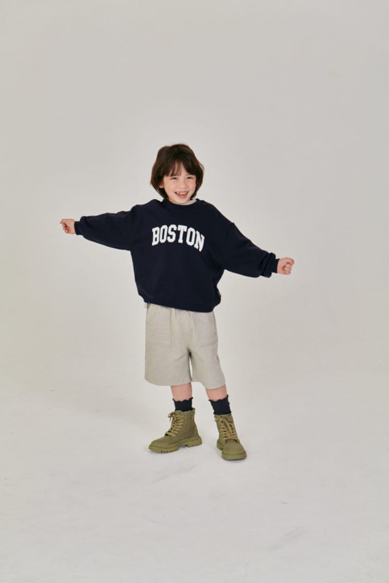 A-Market - Korean Children Fashion - #childrensboutique - Boston Sweatshirt - 4