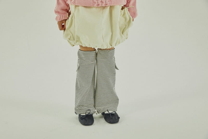 A-Market - Korean Children Fashion - #discoveringself - Stripes Foot Toshi - 4