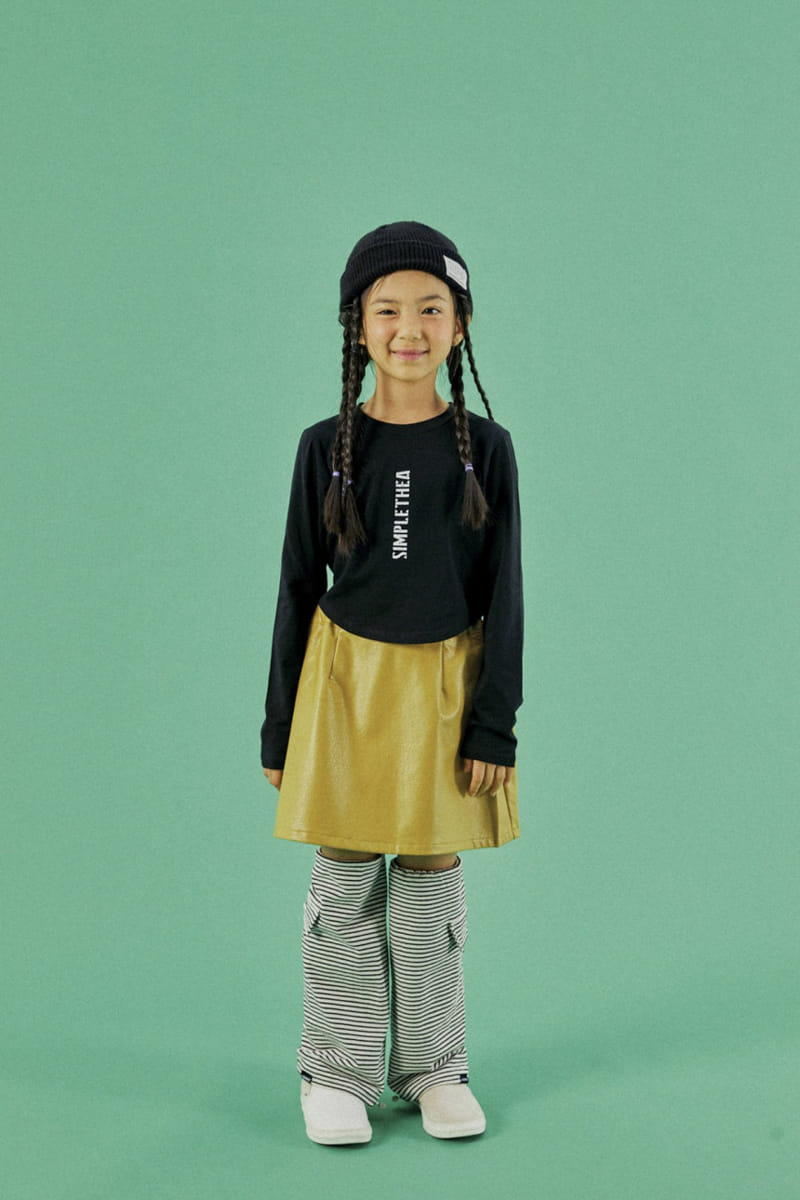 A-Market - Korean Children Fashion - #fashionkids - Simple A Crop Tee - 2