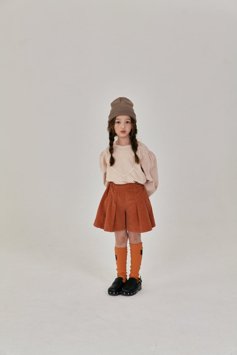 A-Market - Korean Children Fashion - #kidsshorts - Corduroy Skirt Pants - 6