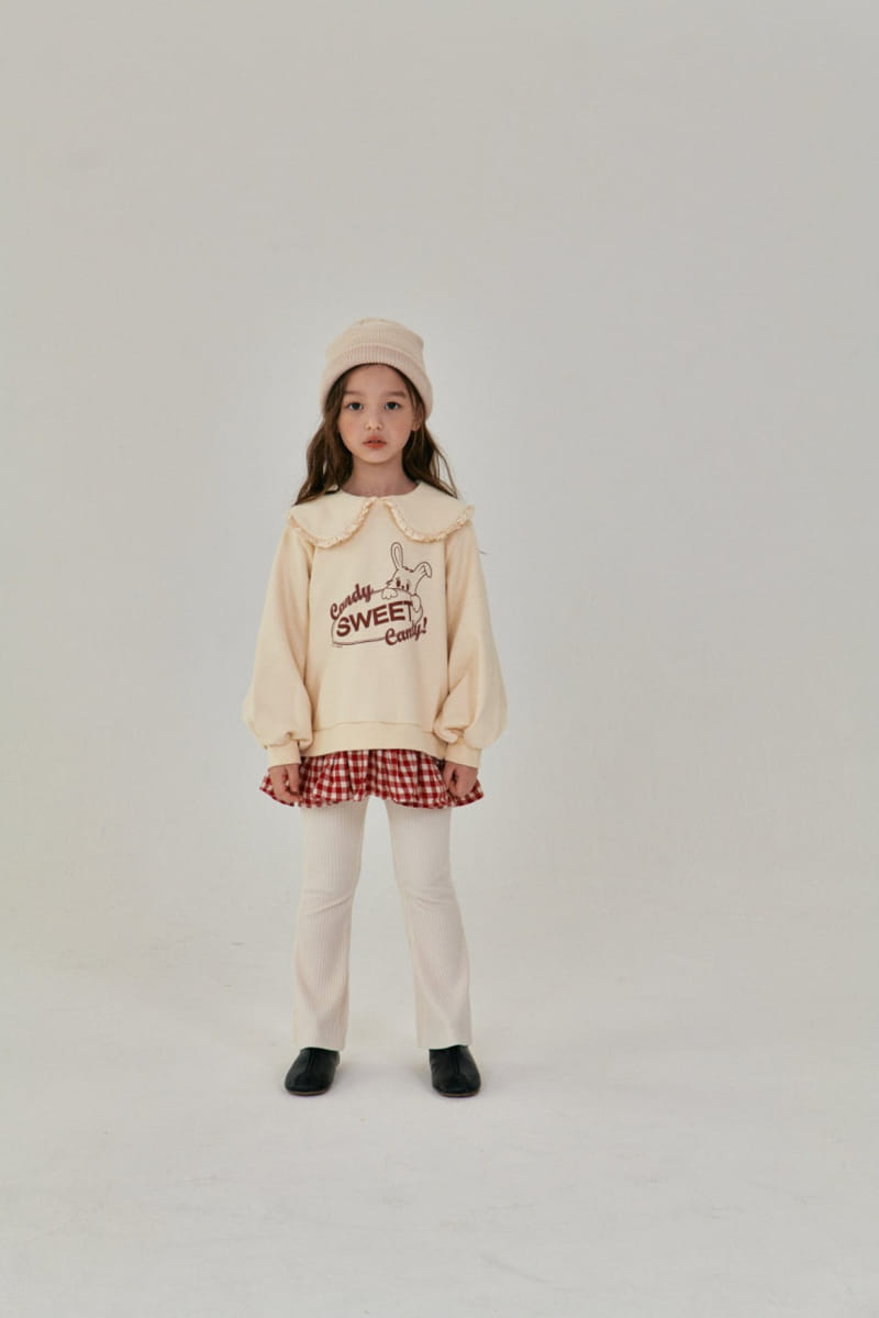 A-Market - Korean Children Fashion - #kidsshorts - Bunny Collar Tee - 2