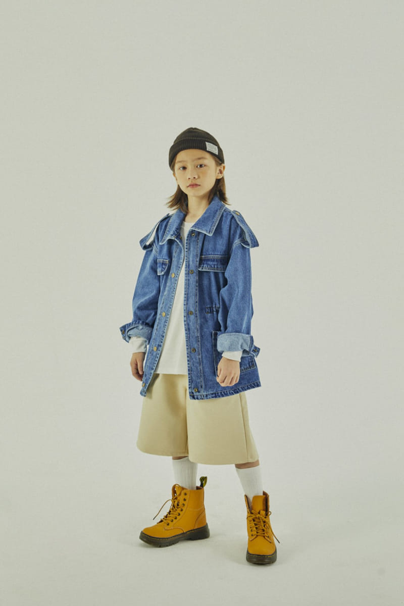 A-Market - Korean Children Fashion - #kidsshorts - Leather Pintuck Shorts - 3