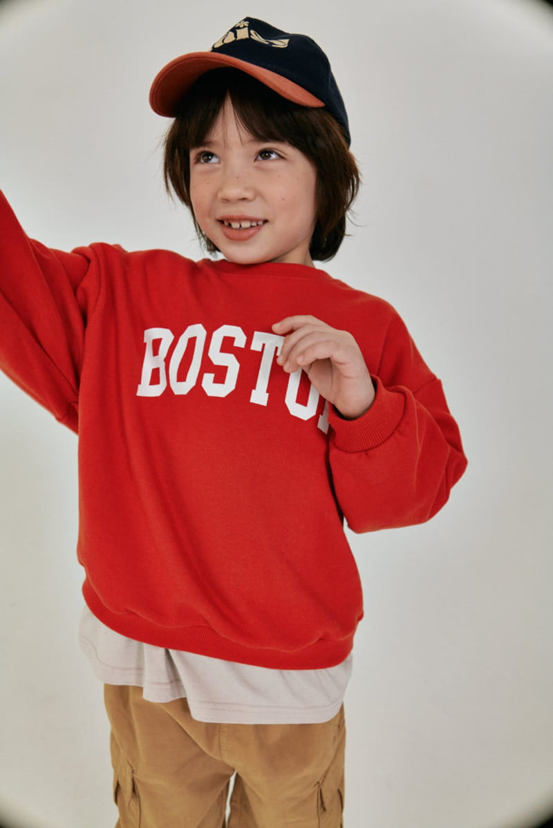 A-Market - Korean Children Fashion - #kidsstore - Boston Sweatshirt - 8