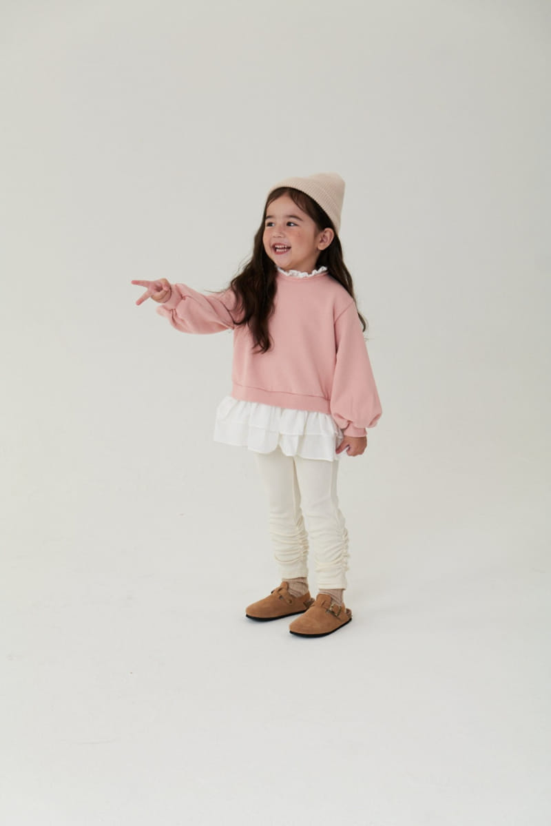 A-Market - Korean Children Fashion - #kidzfashiontrend - Layered Sweatshirt - 5