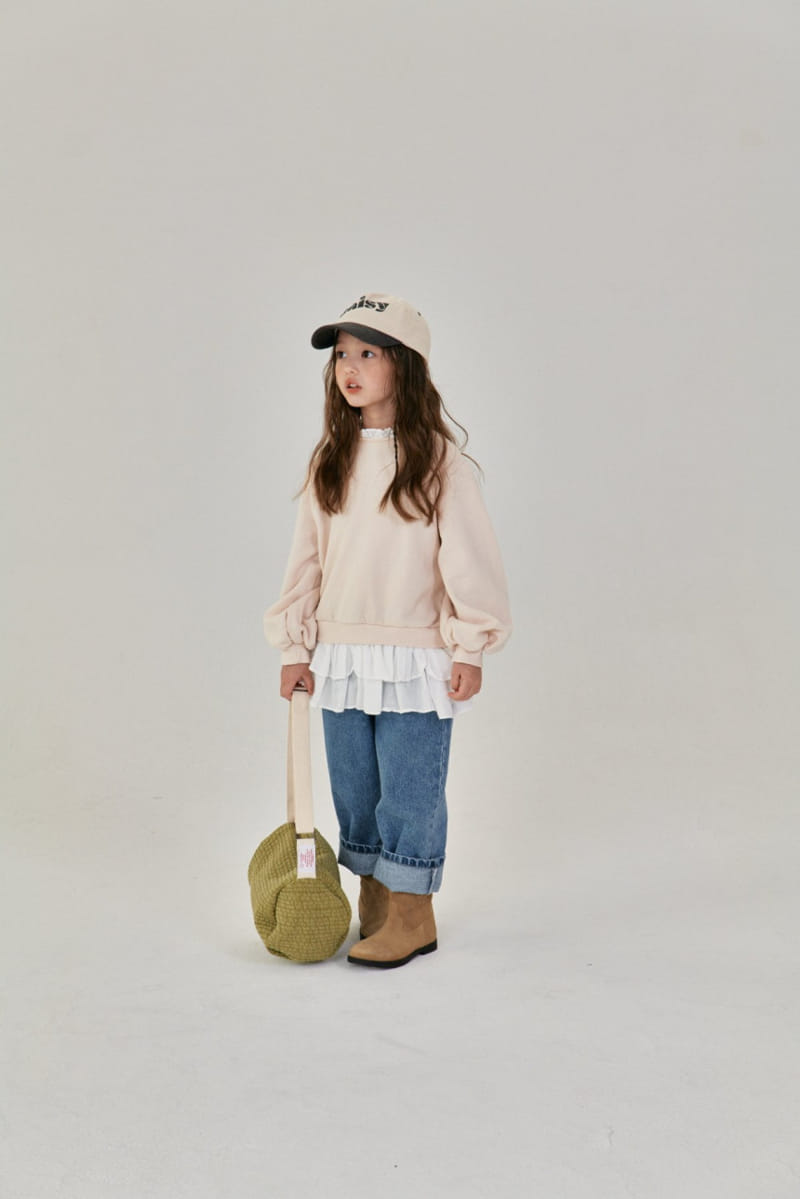 A-Market - Korean Children Fashion - #littlefashionista - Layered Sweatshirt - 7