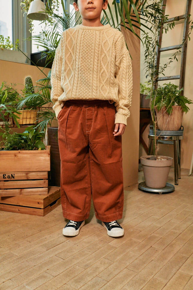 A-Market - Korean Children Fashion - #littlefashionista - Stitch Pants - 11