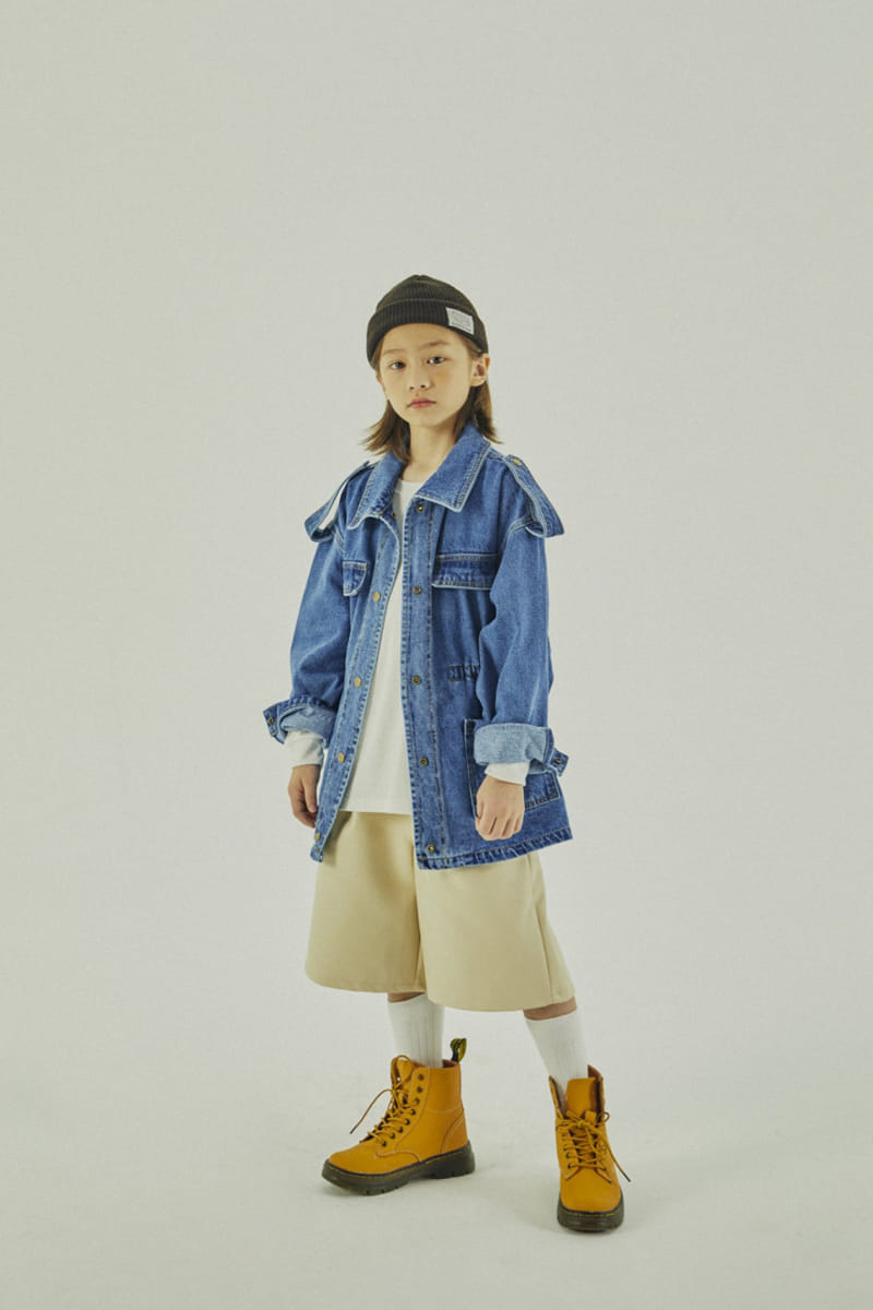 A-Market - Korean Children Fashion - #magicofchildhood - Denim Jackett - 5