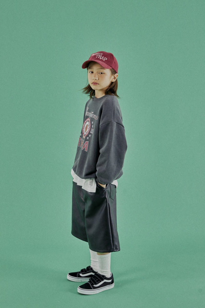 A-Market - Korean Children Fashion - #magicofchildhood - Leather Pintuck Shorts - 8