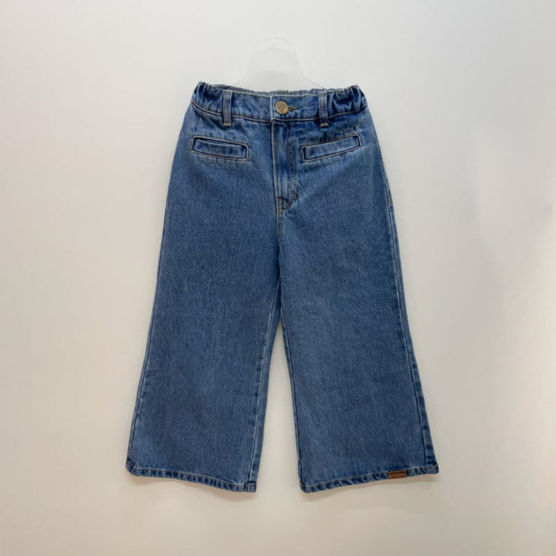 A-Market - Korean Children Fashion - #magicofchildhood - Hidden Slit Jeans