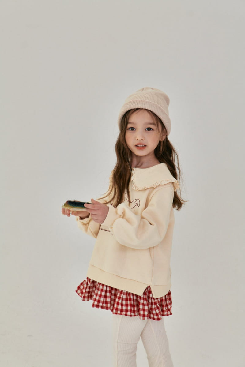 A-Market - Korean Children Fashion - #minifashionista - Bunny Collar Tee - 8