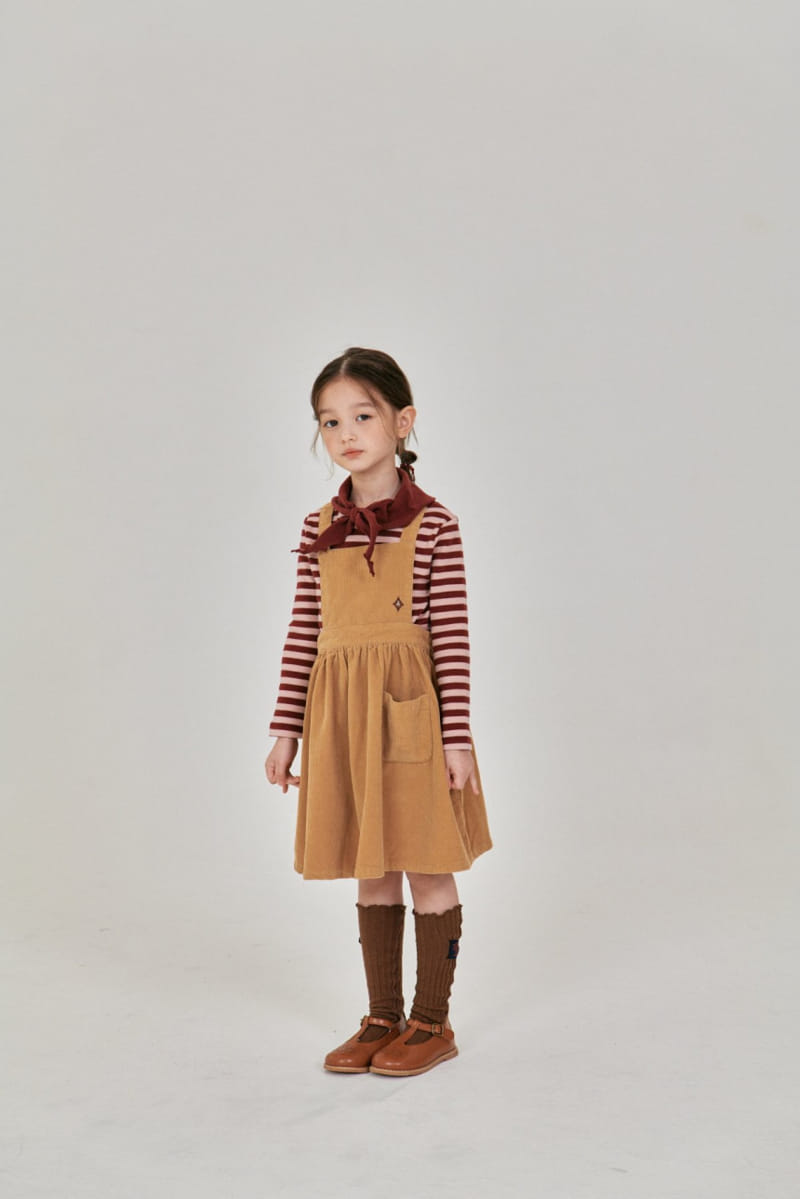 A-Market - Korean Children Fashion - #magicofchildhood - Dia Dungarees Skirt - 4