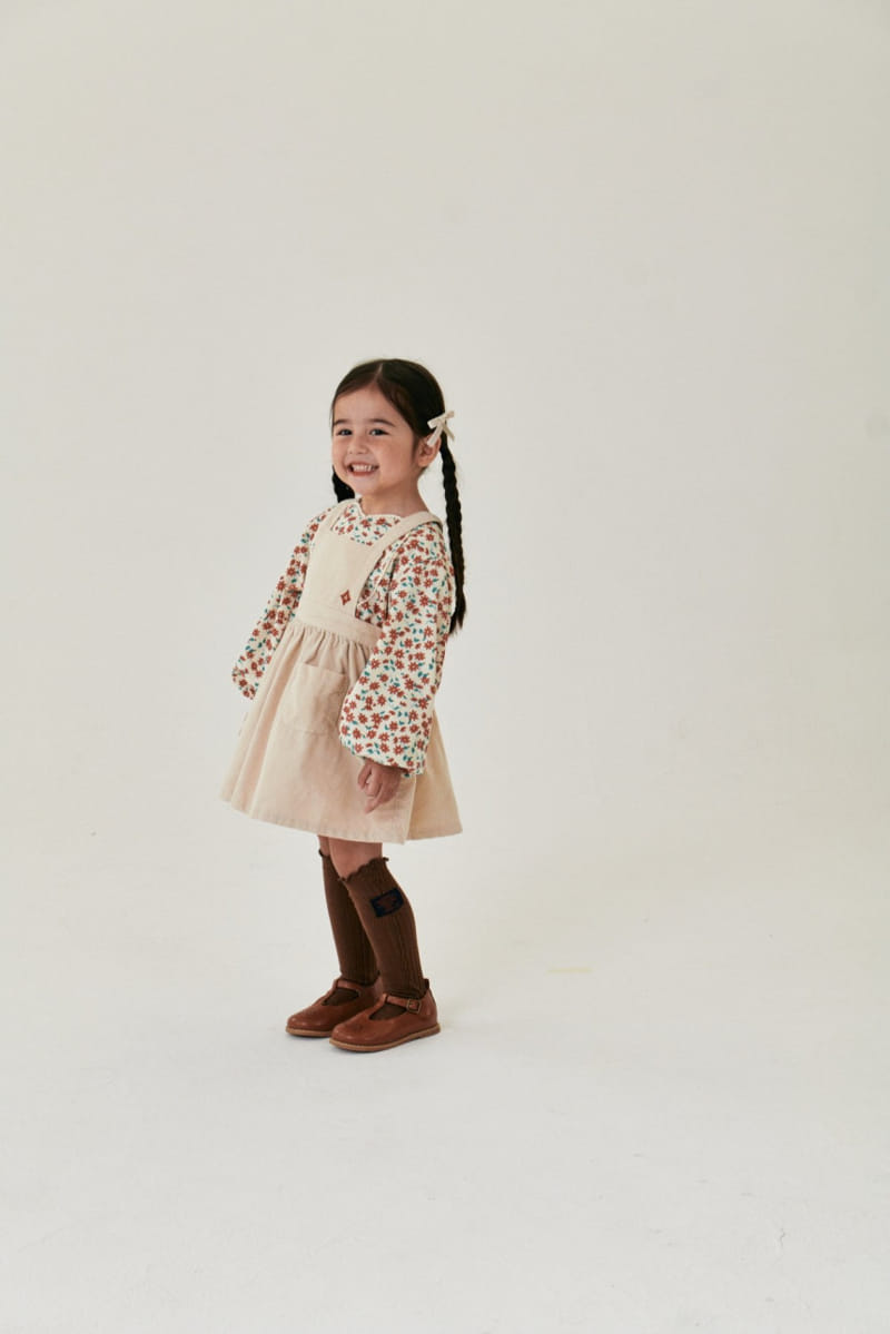 A-Market - Korean Children Fashion - #prettylittlegirls - Dia Dungarees Skirt - 5