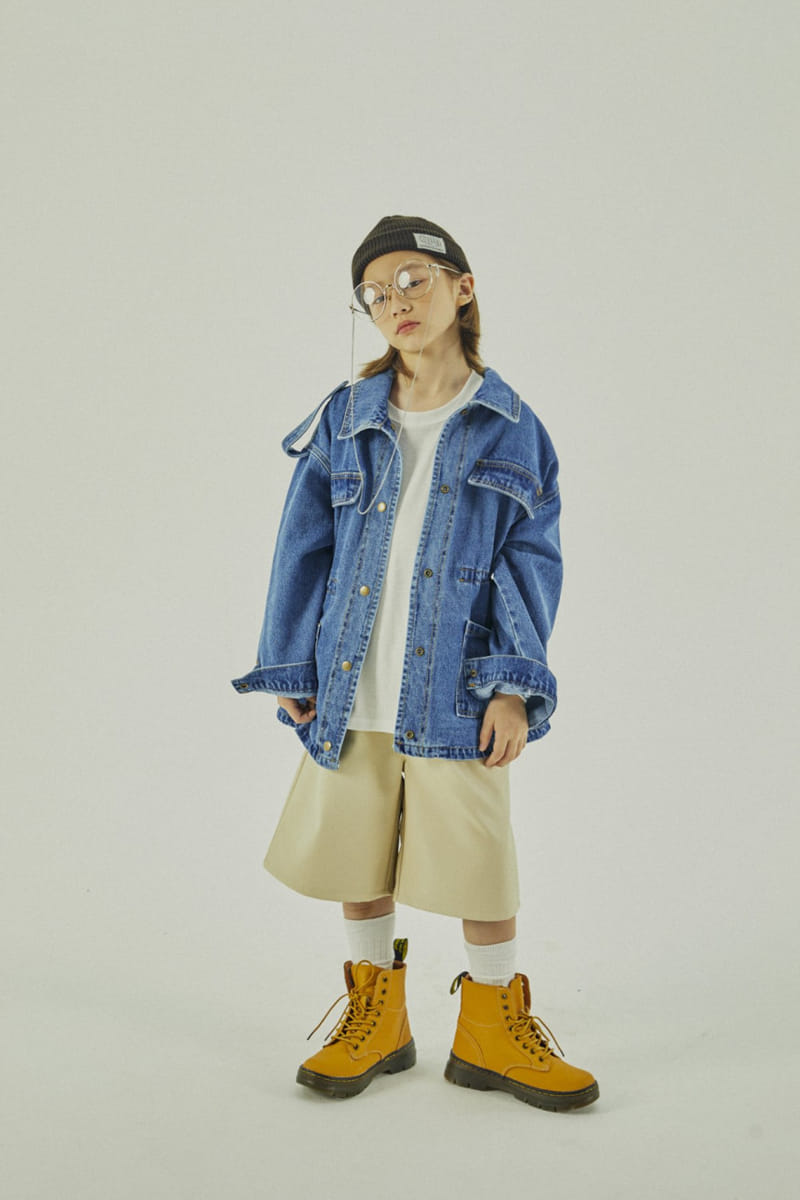 A-Market - Korean Children Fashion - #prettylittlegirls - Denim Jackett - 7