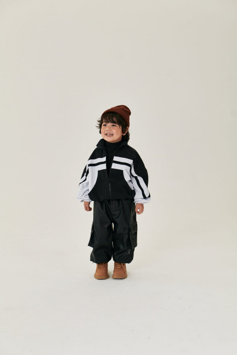 A-Market - Korean Children Fashion - #prettylittlegirls - Slit Windbreaker - 2