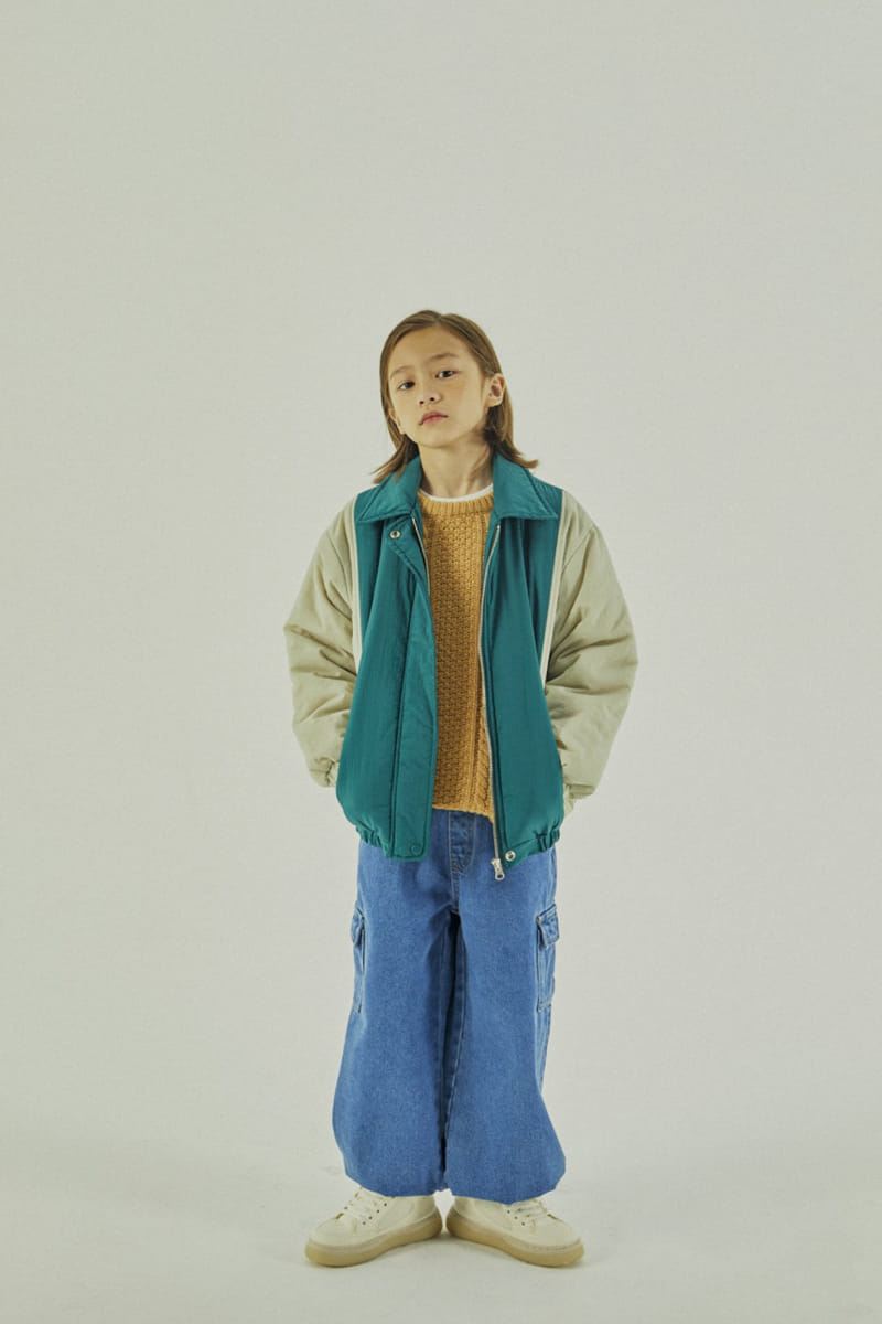 A-Market - Korean Children Fashion - #stylishchildhood - Cargo String Jeans - 7