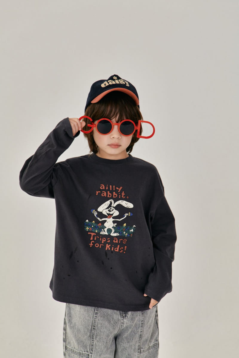 A-Market - Korean Children Fashion - #todddlerfashion - Rabbit Tee - 6