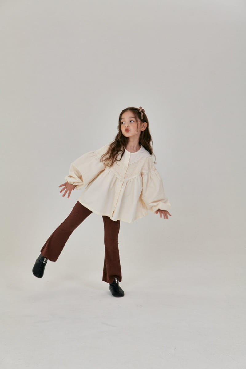 A-Market - Korean Children Fashion - #todddlerfashion - Caramel Leggings - 2