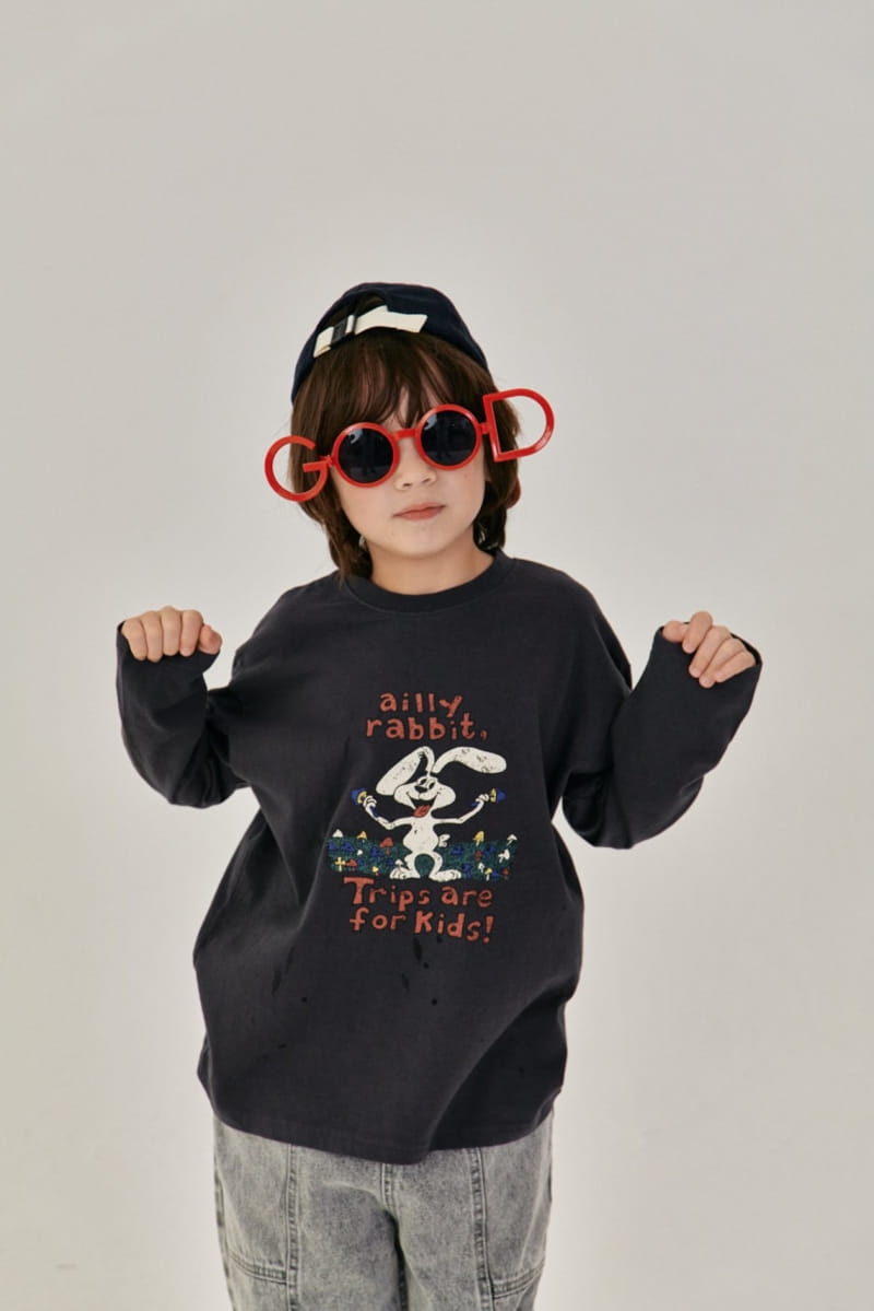 A-Market - Korean Children Fashion - #toddlerclothing - Rabbit Tee - 7