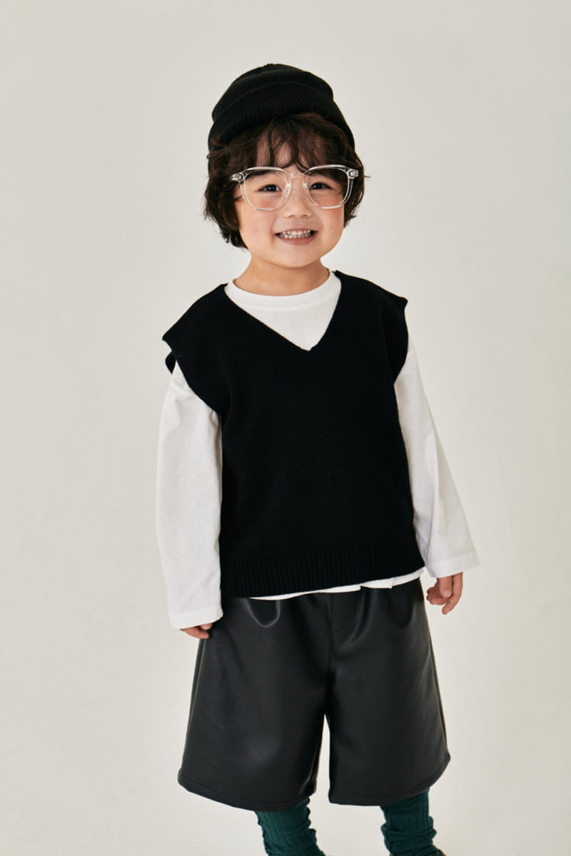 A-Market - Korean Children Fashion - #toddlerclothing - Solid Vest - 5