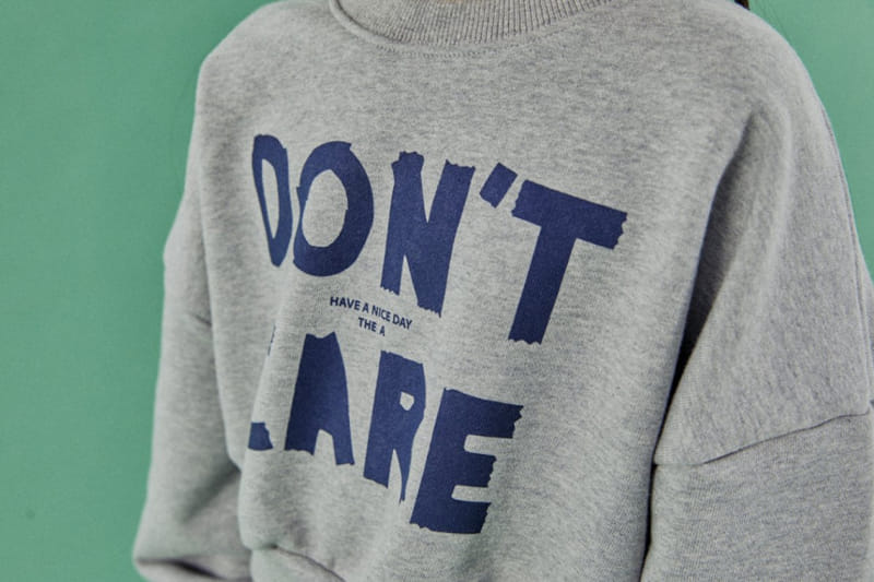 A-Market - Korean Children Fashion - #toddlerclothing - Don't Care Sweatshirt - 2