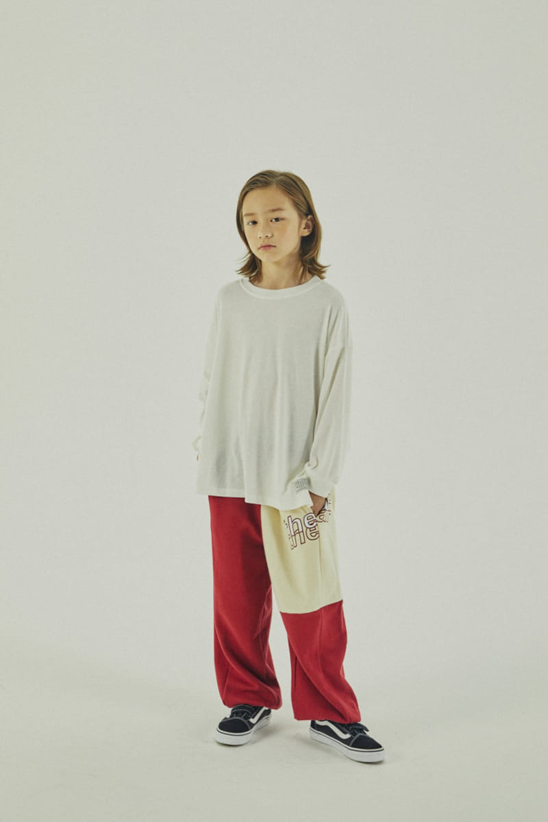 A-Market - Korean Children Fashion - #toddlerclothing - New Season Slit Box Tee