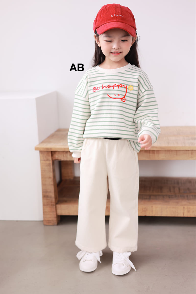 Ab - Korean Children Fashion - #childofig - Be Happy Sweatshirt - 10