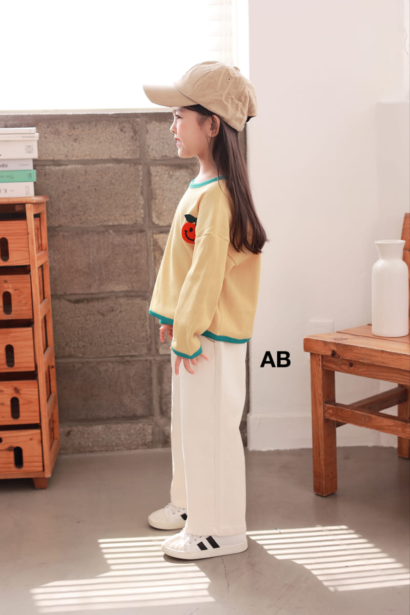 Ab - Korean Children Fashion - #childofig - Apple Piping Tee - 12