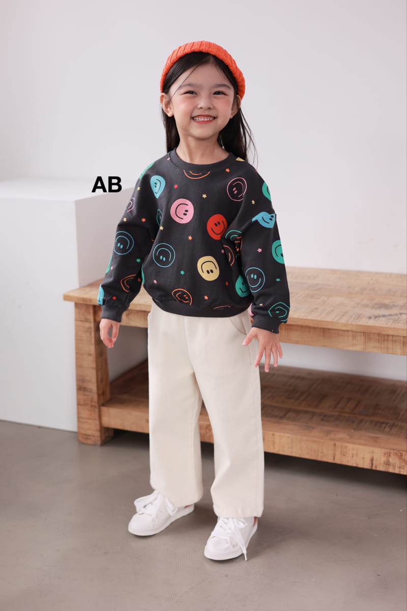 Ab - Korean Children Fashion - #childrensboutique - Multi Smile Sweatshirt - 7