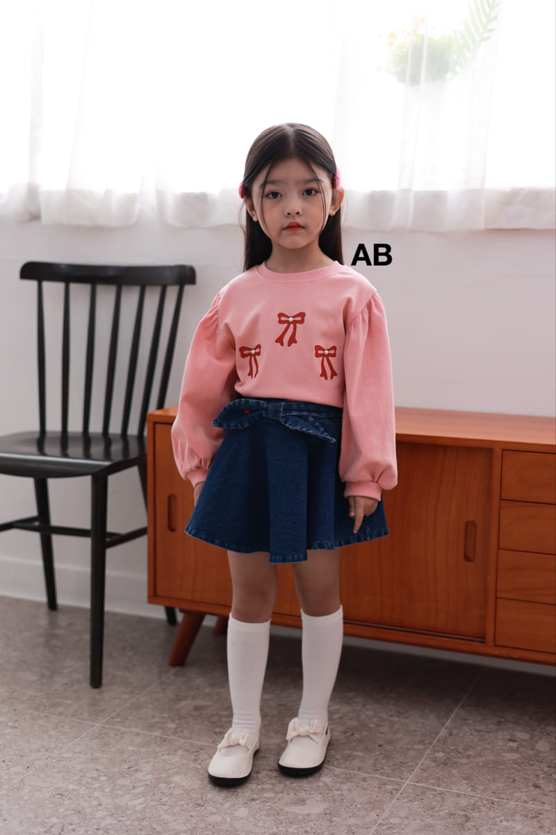 Ab - Korean Children Fashion - #discoveringself - Fluffy Ribbon Tee - 12