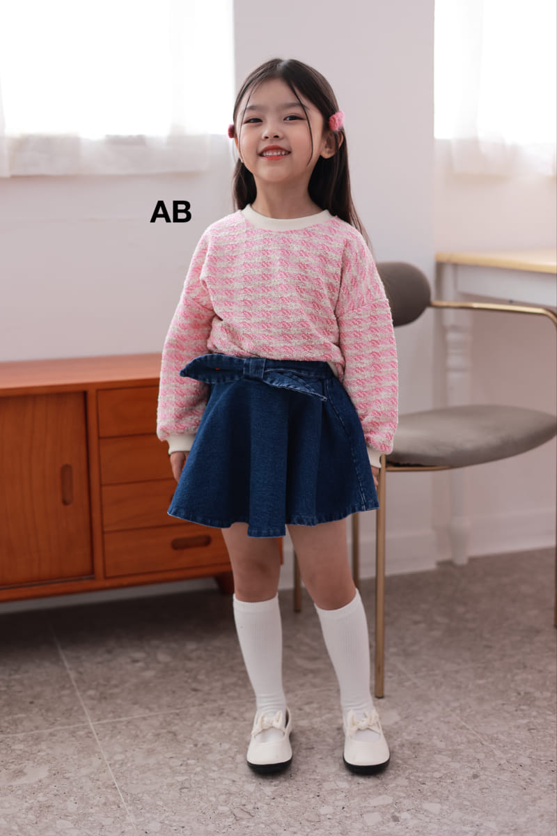 Ab - Korean Children Fashion - #fashionkids - Twid Sweatshirt - 3