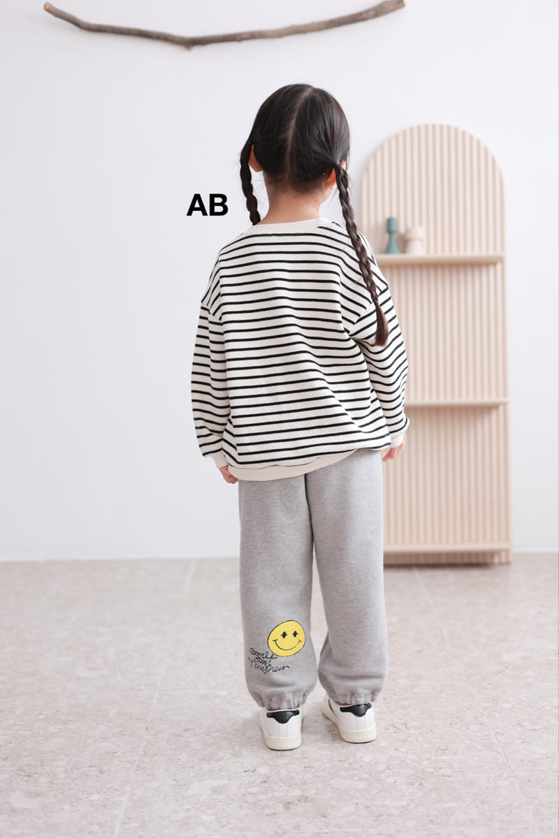 Ab - Korean Children Fashion - #fashionkids - Be Happy Sweatshirt