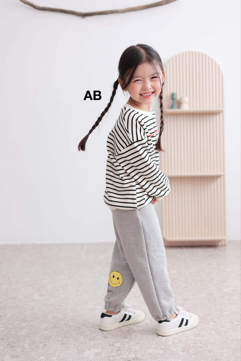 Ab - Korean Children Fashion - #kidsstore - Be Happy Sweatshirt - 3