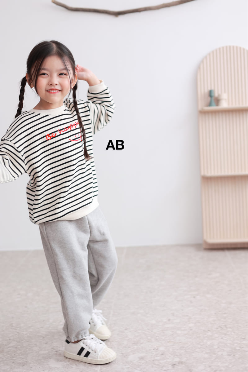 Ab - Korean Children Fashion - #kidsstore - Be Happy Sweatshirt - 4