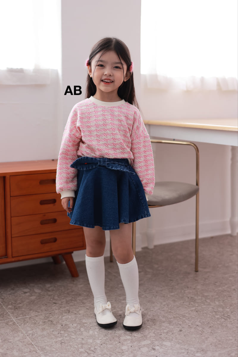 Ab - Korean Children Fashion - #littlefashionista - Twid Sweatshirt - 8